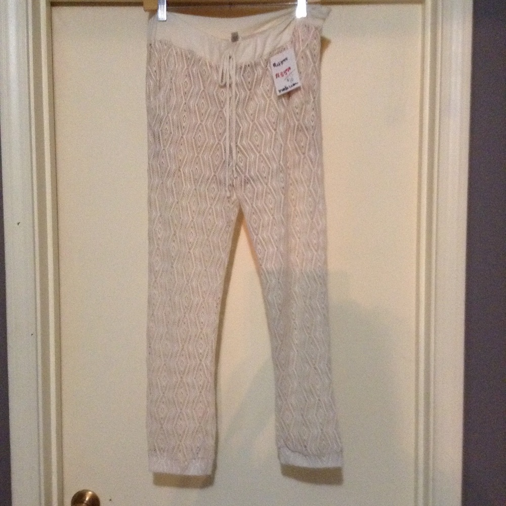 Crochet pants